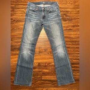 7 for all Mankind bootcut jeans Sz 28